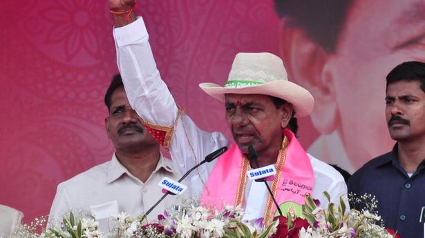 BJP conspiring against farmers, alleges KCR