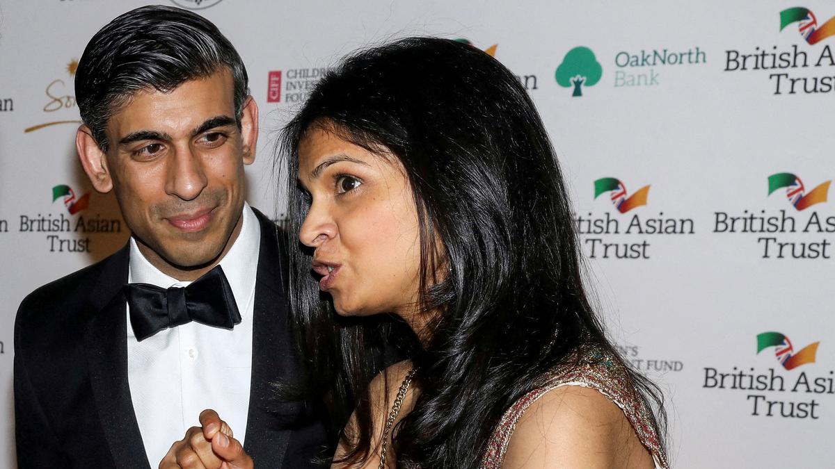 U.K. PM Sunak faces parliamentary probe over wife Akshata’s business interest