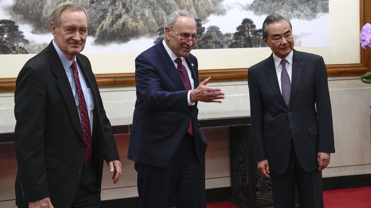 In Beijing, Schumer urges China to support Israel after Hamas attacks