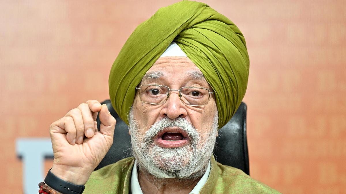 Govt. absorbed global oil shock, didn’t pass it on to consumers: Hardeep Puri