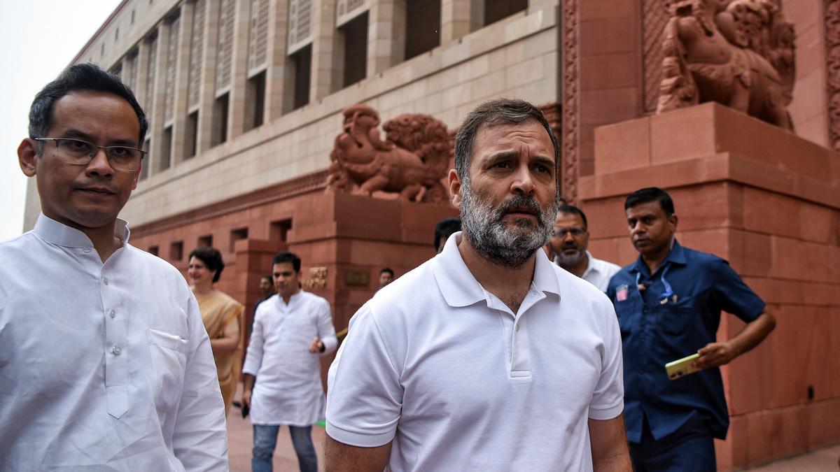 It’s my right as the Leader of the Opposition, but never allowed to speak in the House, says Rahul Gandhi