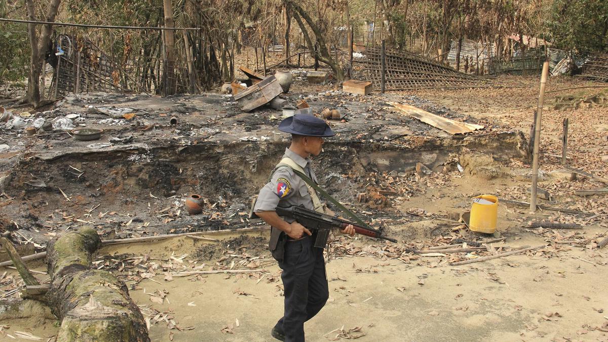 Fighting Flares Between Junta And Rebels In Southern Myanmar - The Hindu