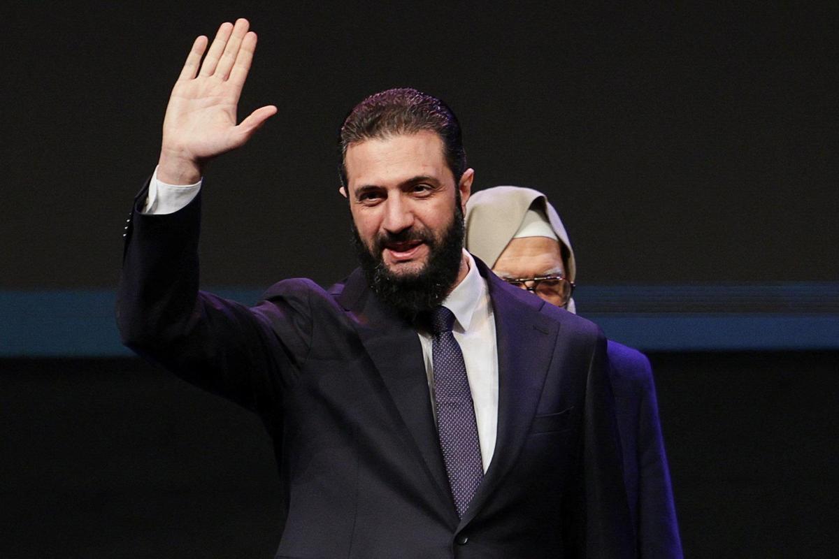 Syrian President Ahmed al-Sharaa.