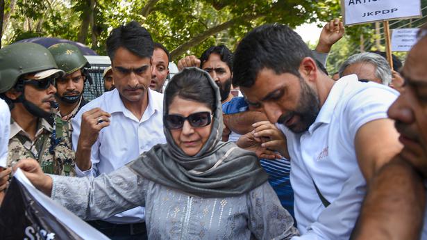 Modi will have to address the Kashmir problem and take the bull by the horns: Mehbooba Mufti