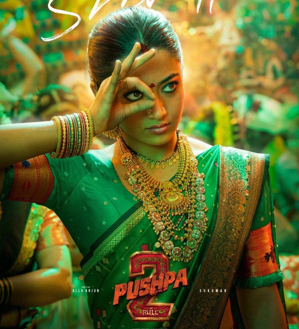 Rashmika Mandanna as Srivalli in ‘Pushpa 2: The Rule’