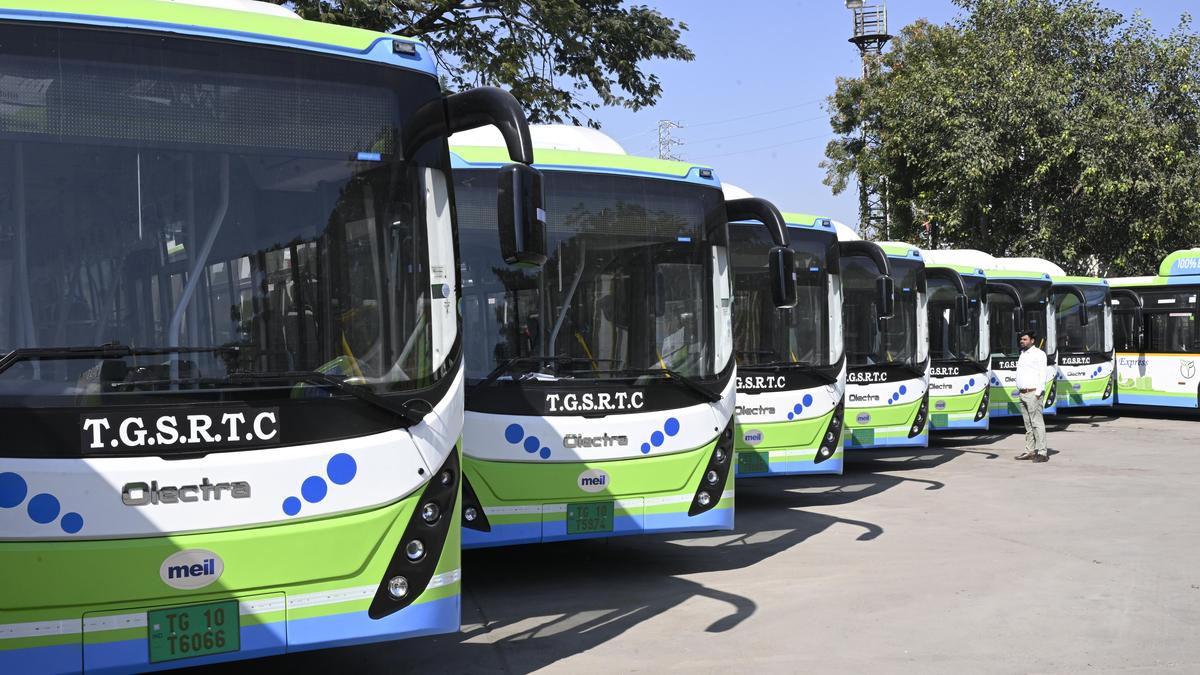 Telangana begins retrofitting diesel buses to electric for greener transport