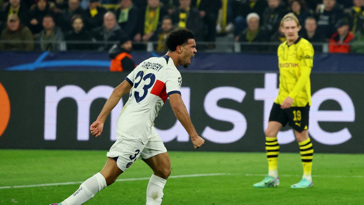 PSG advances in tense finish to Champions League g