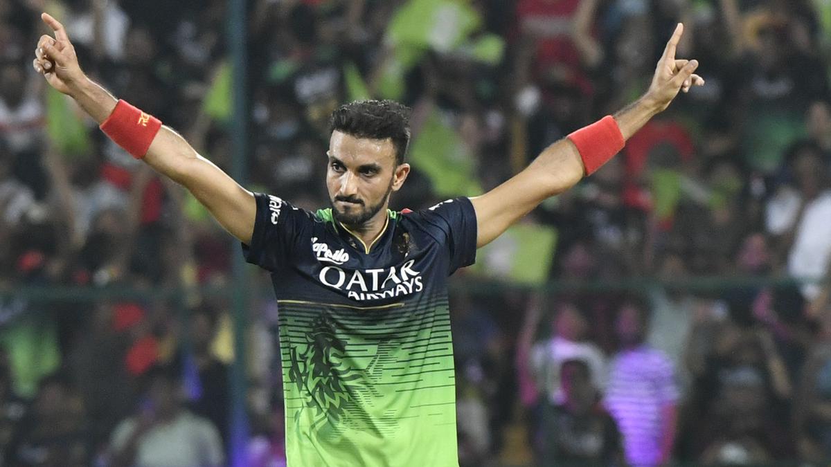 IPL 2023 | Maxwell, Harshal Patel help Royal Challengers Bangalore defeat Rajasthan Royals by 7 wickets