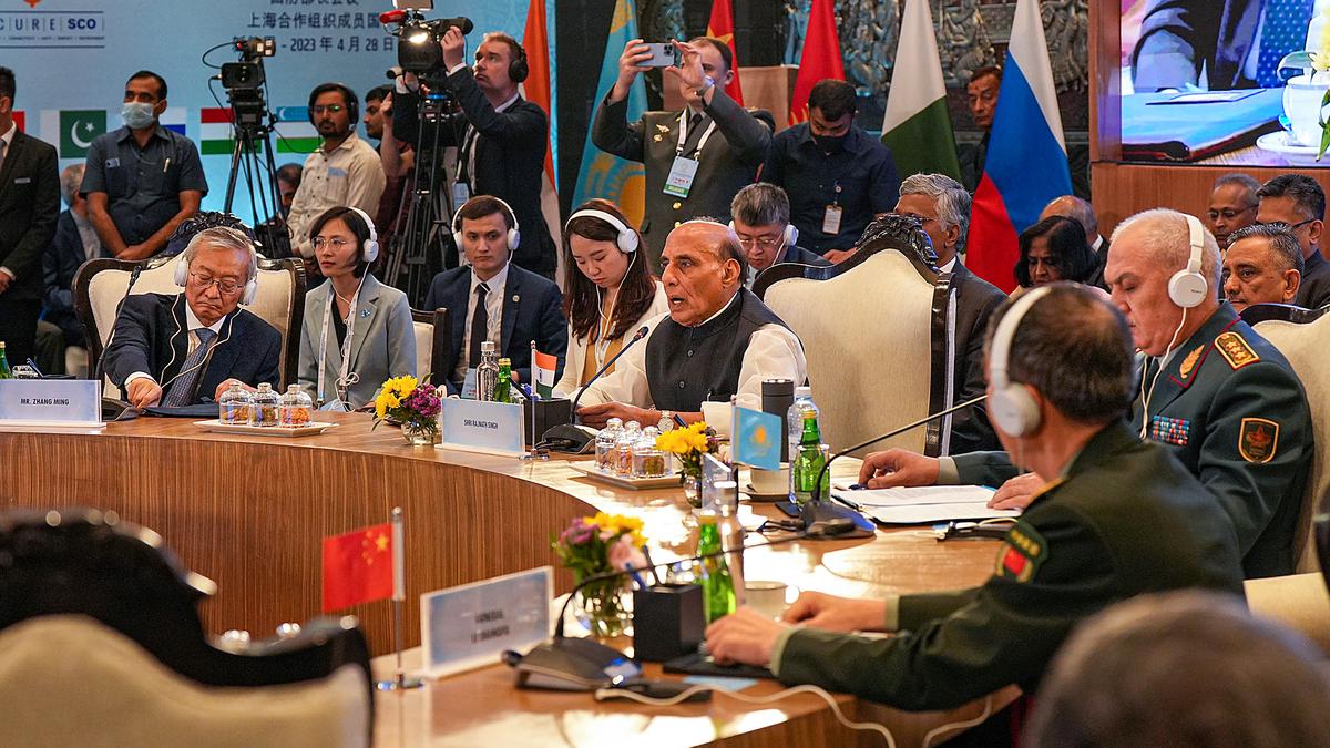 Rajnath Singh chairs SCO defence ministers' meeting