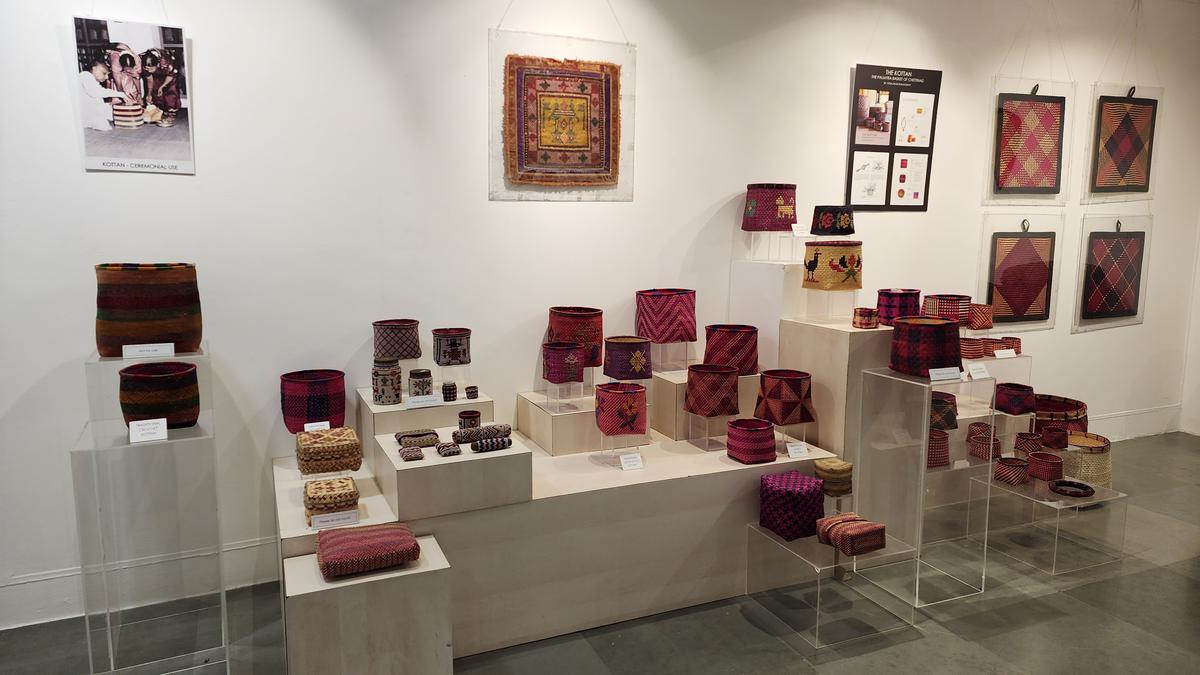 A view of the ongoing Chettinad An Enduring Legacy exhibition at IIC Delhi