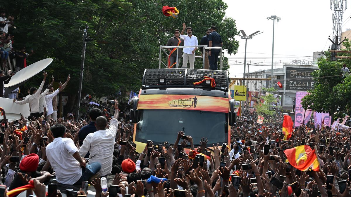 Vijay’s Tiruchi campaign: Madras High Court orders framing of guidelines to penalise political parties for damage to public property