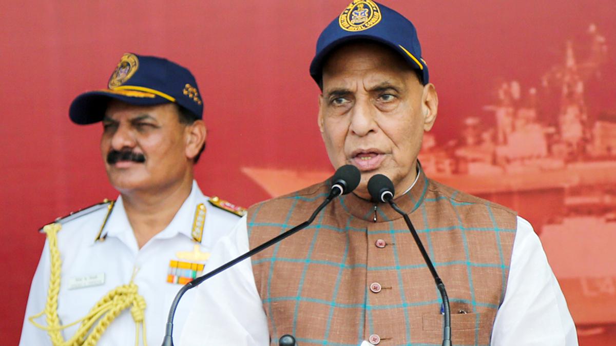 Defence Minister reviews operational readiness of Indian Navy at ENC in Visakhapatnam