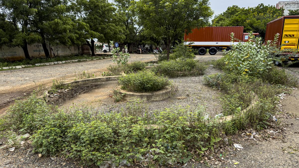 Concern over dilapidated test driving track at Tiruchi RTO