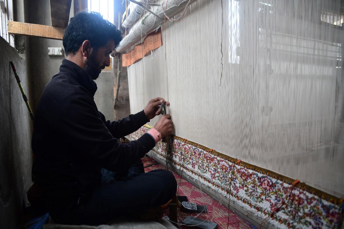 First ever GItagged Kashmir carpets flagged off to Germany The Hindu