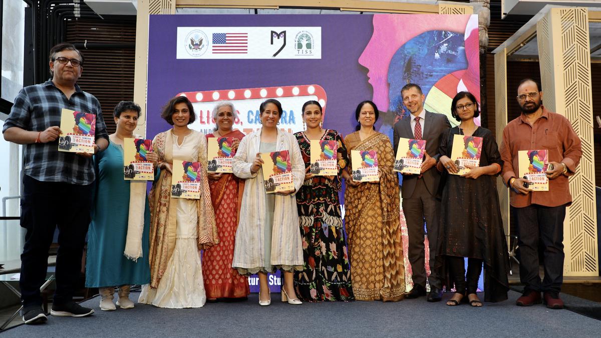 Vidya Balan, Nandita Das, and Guneet Monga release TISS research report on gender representation in Hindi cinema