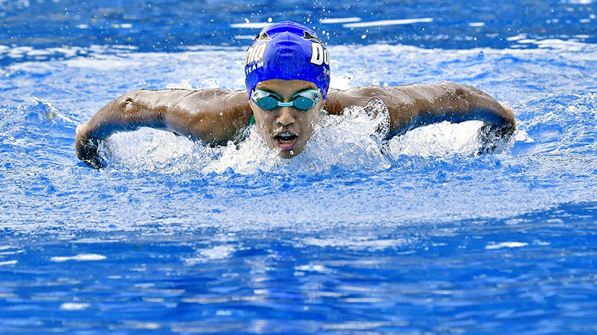 National Games | Dhinidhi dazzles in breaking the women’s  200m freestyle meet record