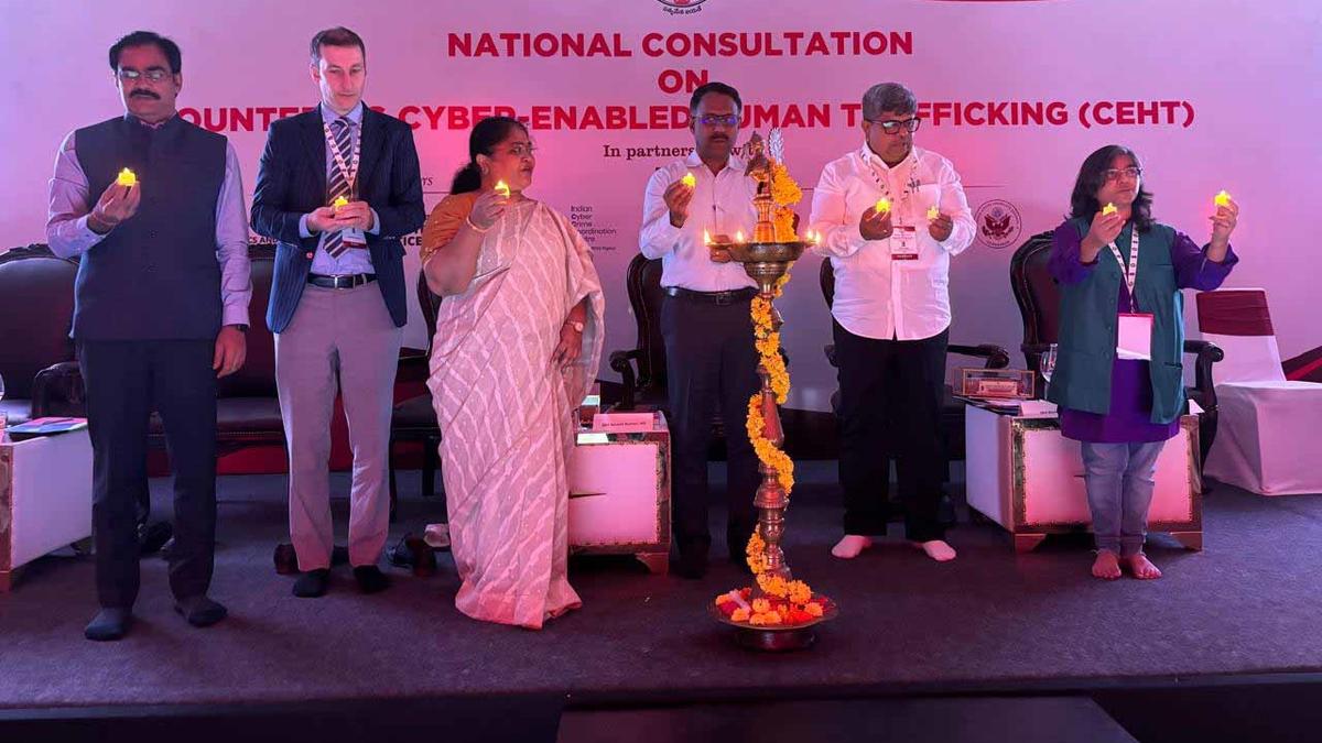 Stakeholders emphasise control on social media to prevent human trafficking at meet in Viayawada