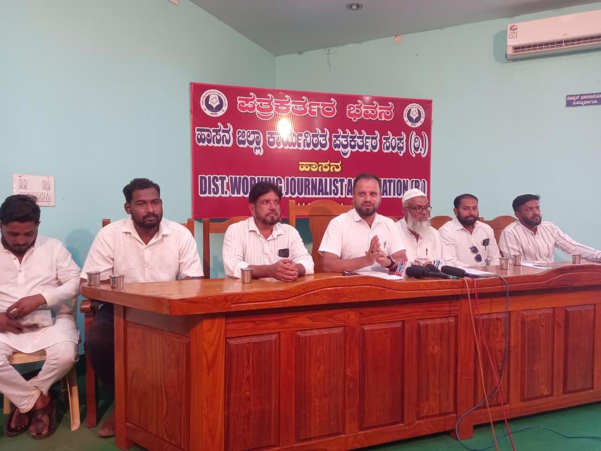 Representatives of Muslim organisations holding a press conference in Hassan on Tuesday and appealing people not to participate in cattle markets and avoid slaughtering of cattle during Bakrid celebrations.