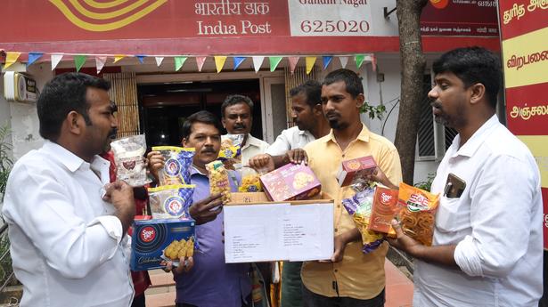 Madurai-based activists send boxful of goodies to children who were denied snacks in Tenkasi
