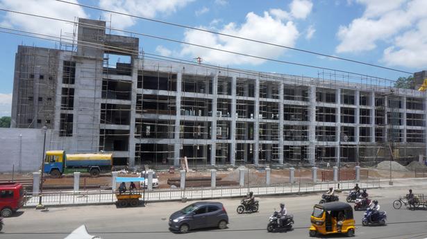 Shopping complex under Smart Cities Mission in Madurai nearing completion