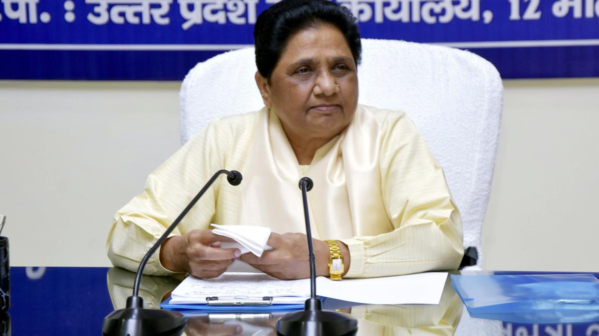 Raising Uniform Civil Code issue before Gujarat polls shows BJP’s condition not good: Mayawati