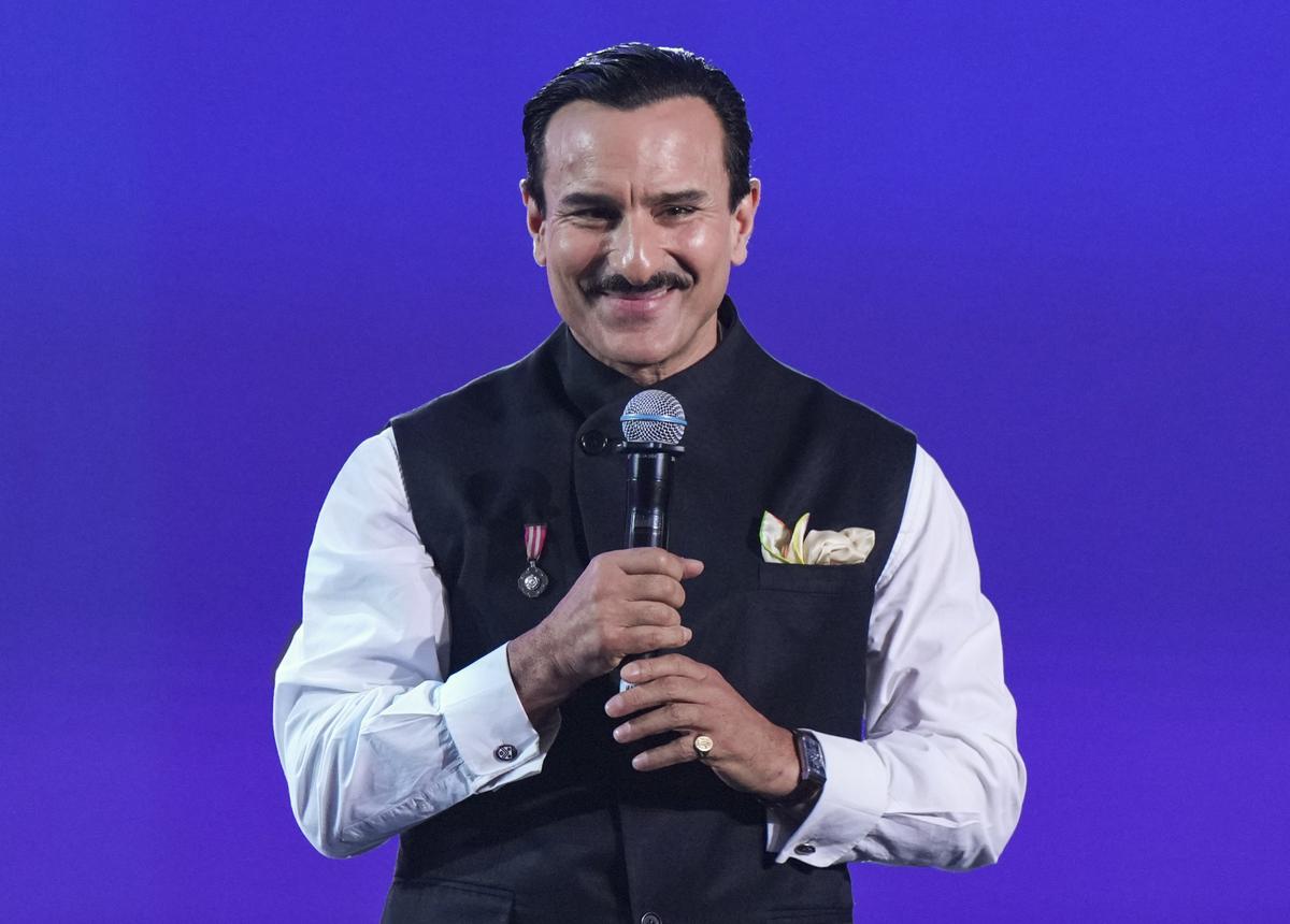 Actor Saif Ali Khan speaks at the WAVES 2025 in Mumbai on Saturday (May 3, 2025). Actor Saif Ali Khan speaks at the WAVES 2025 in Mumbai on Saturday (May 3, 2025).