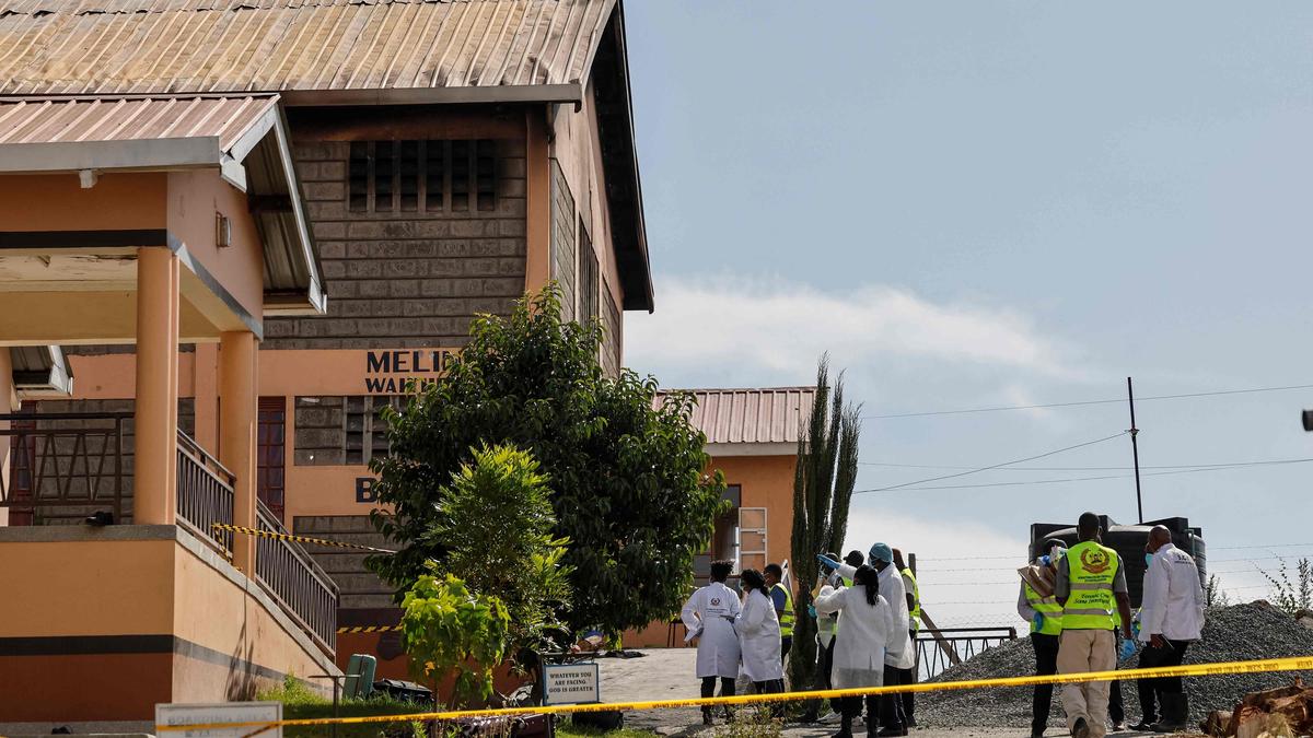 Kenyan police arrest eight students on suspicion of arson after deadly girls’ school fire
