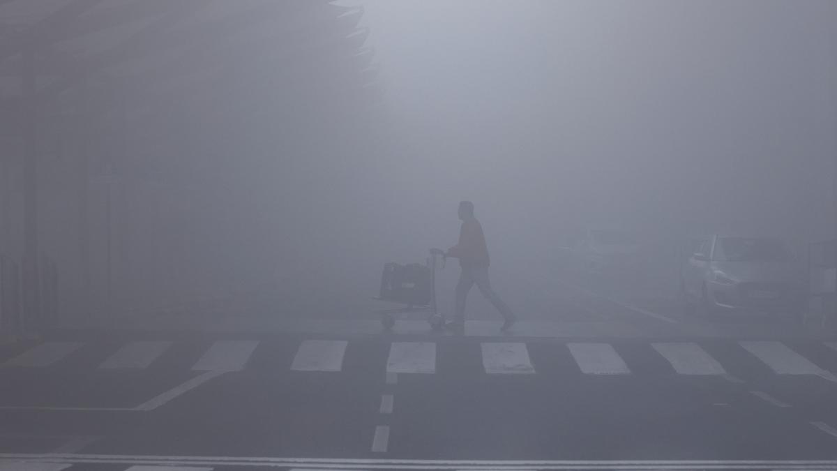 Dense fog covers Delhi; at least 100 flights and several trains delayed due to low visibility