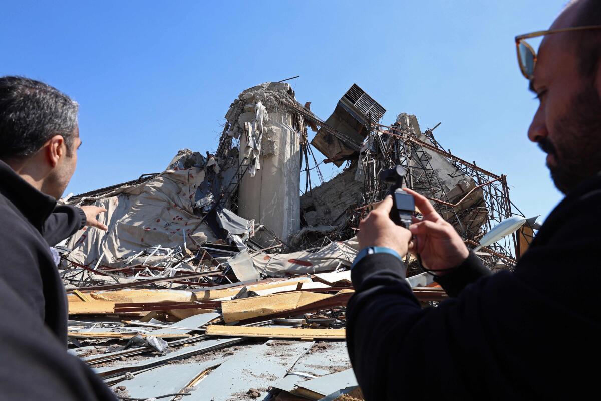 Watch: Iranians mourn loss of landmark sports stadium destroyed in US-Israeli March strikes