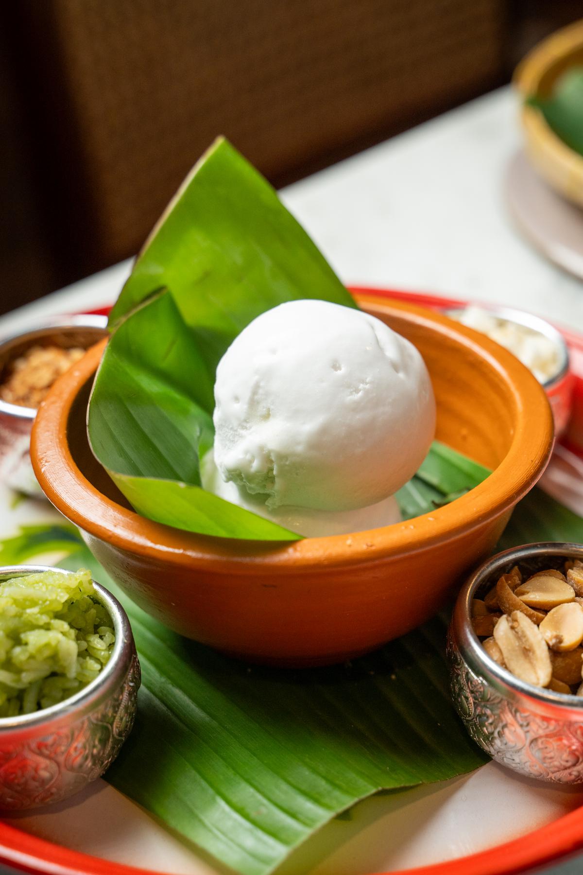 I- Tim Kati smoked coconut icecream I- Tim Kati smoked coconut icecreamÂ