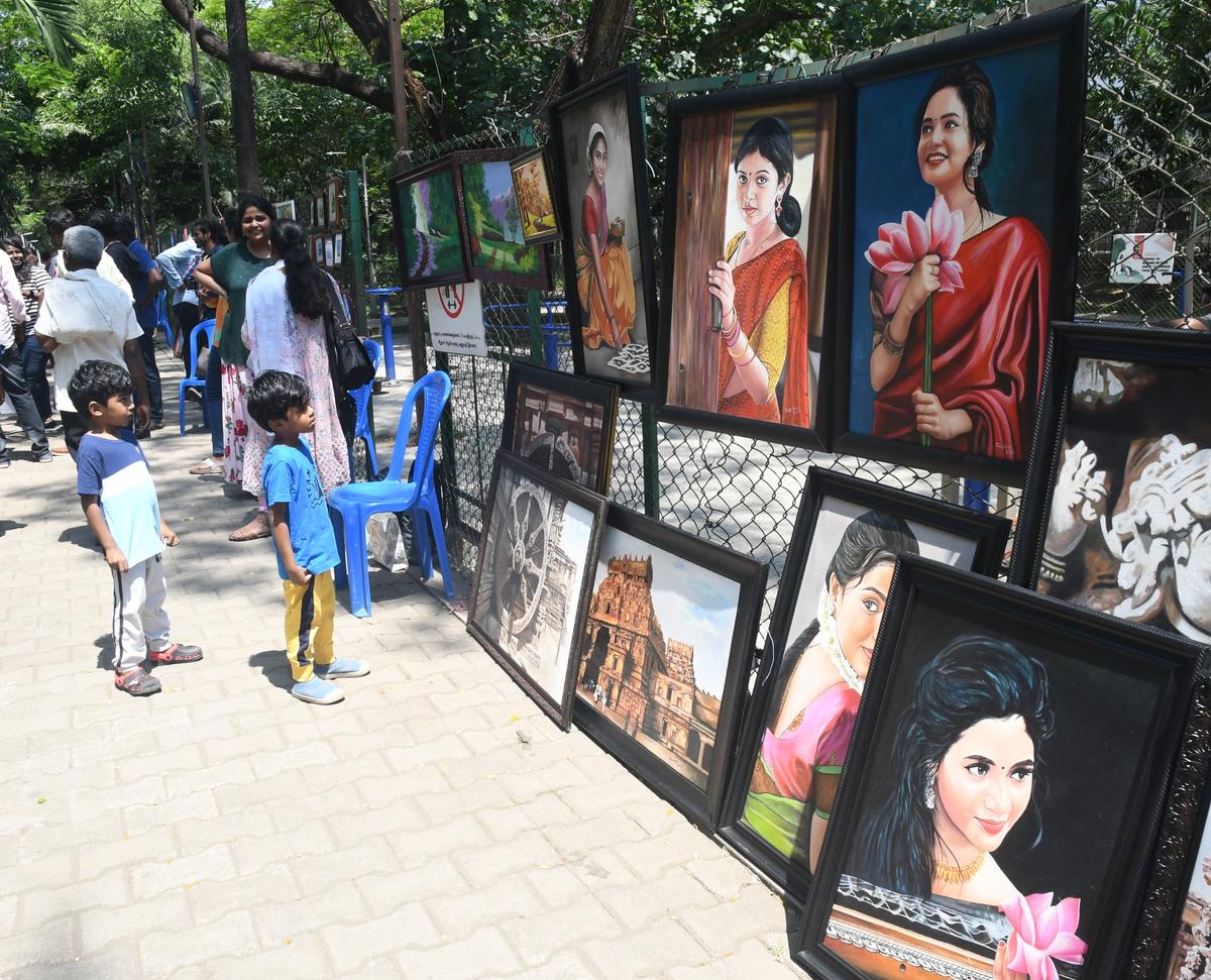 From the 2023 edition of Art Fest held at Nageshwara Rao Park in Mylapore 