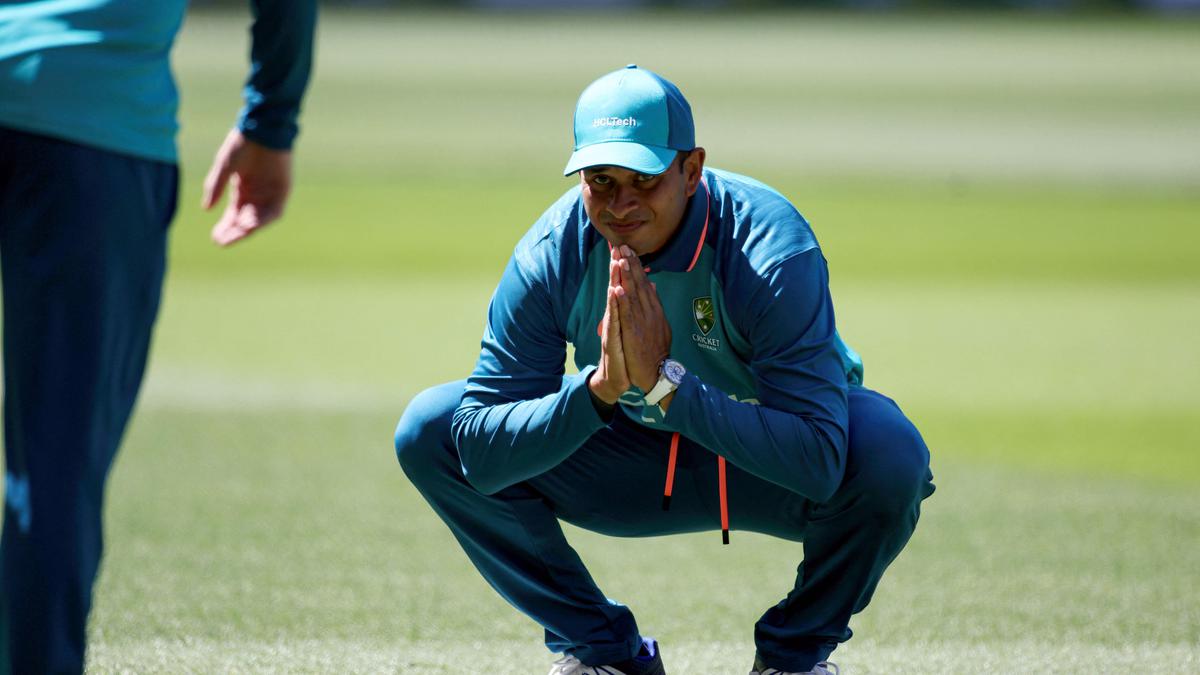 Australia cricketer Khawaja wears a black armband after a ban on his ''all lives are equal'' shoes