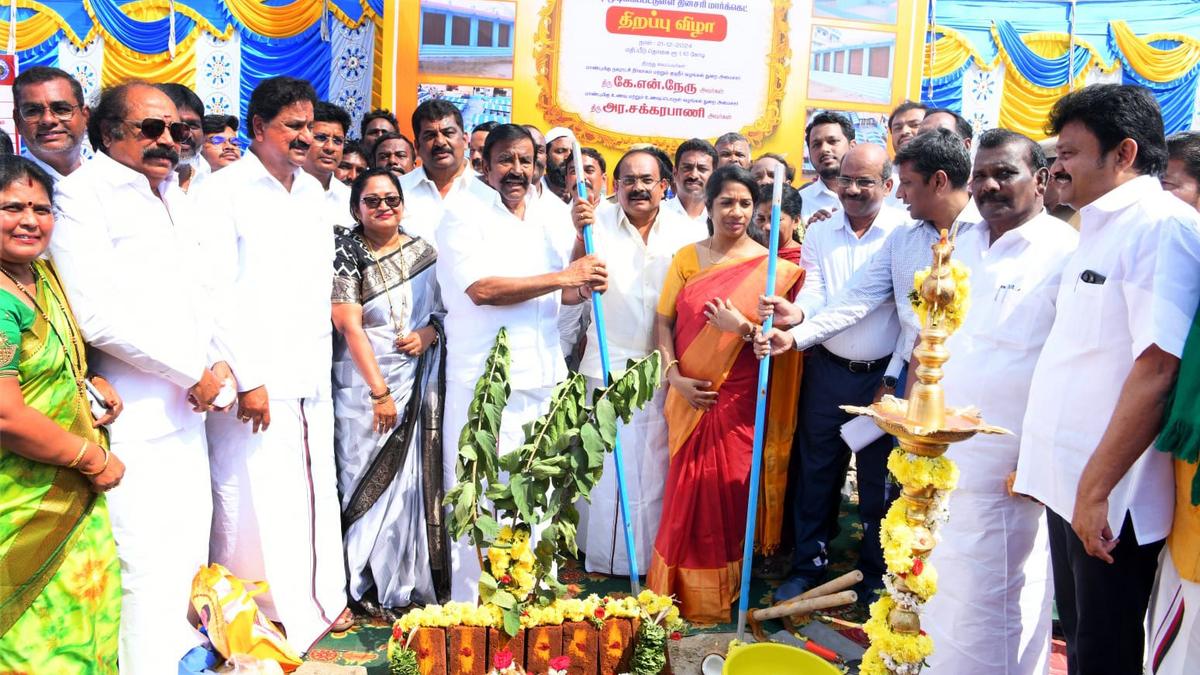 Phase II of Hogenakkal Combined Water Scheme to be implemented at ₹7,995 crore: Minister K.N. Nehru