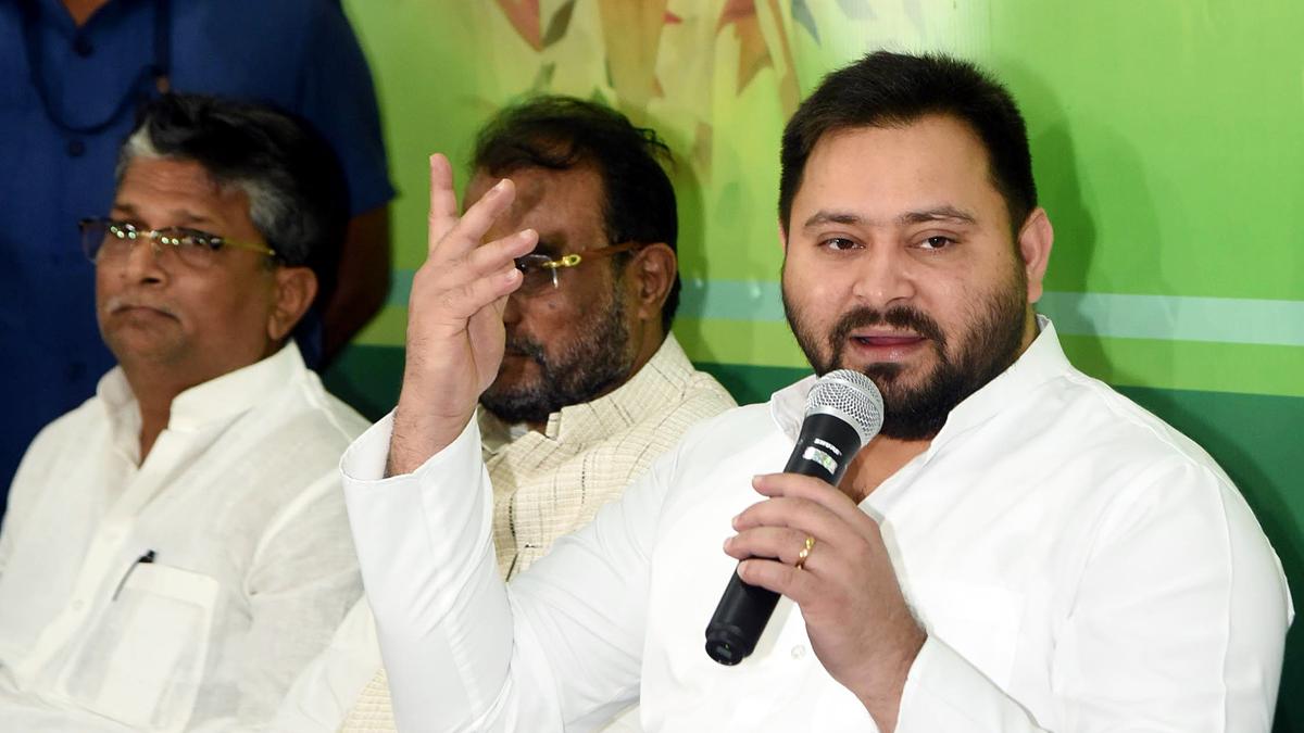 Centre misleading Parliament over inclusion of hiked quota in Ninth Schedule: Tejashwi