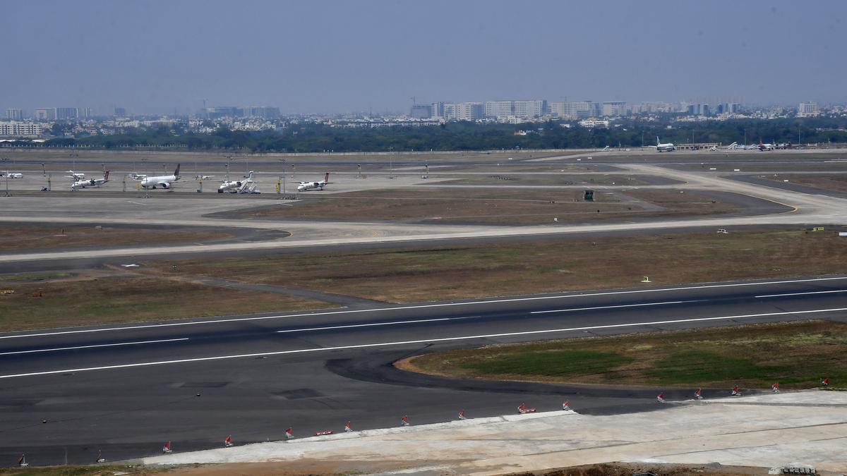 Rapid exit taxiway built at Chennai airport, to become operational after clearances are obtained