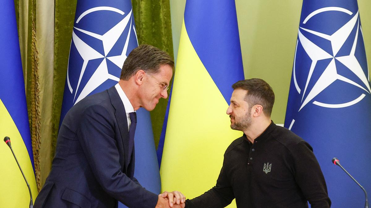 New NATO chief Mark Rutte visits Ukraine in his first trip since taking office