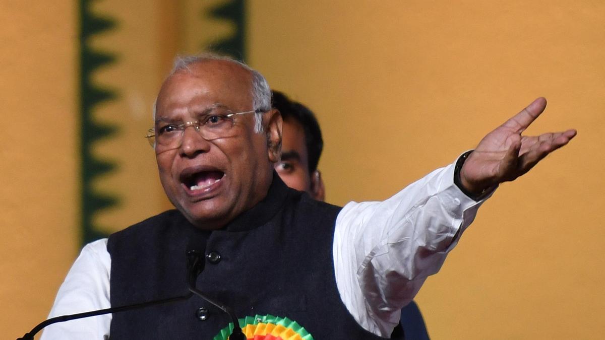 Economic Survey confirms distress under BJP government: Kharge