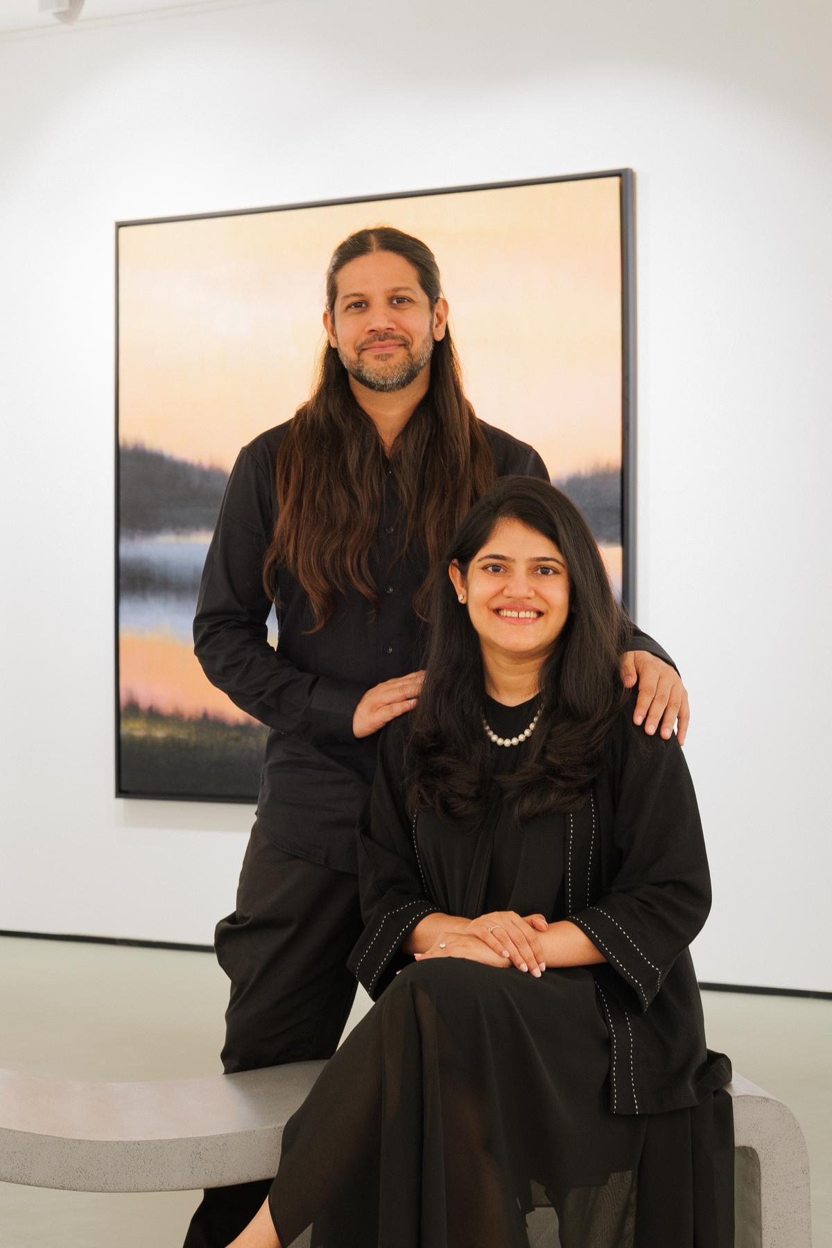 Varun Backliwal and Lisa Jain at Artisera 