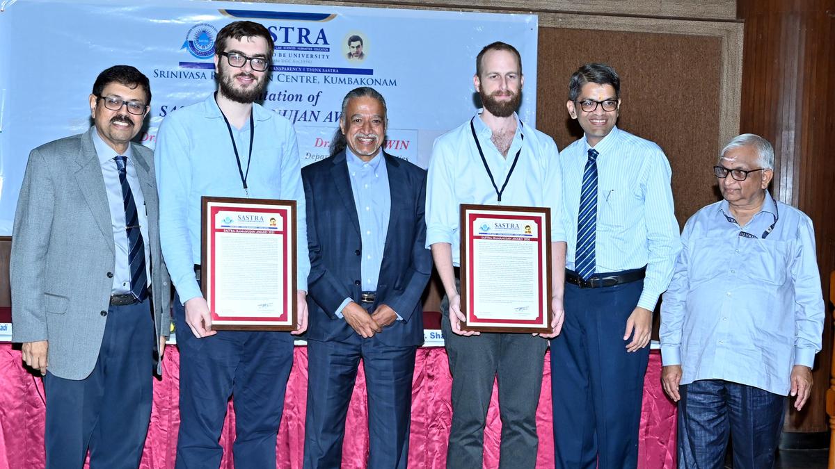Annual award for young mathematicians presented