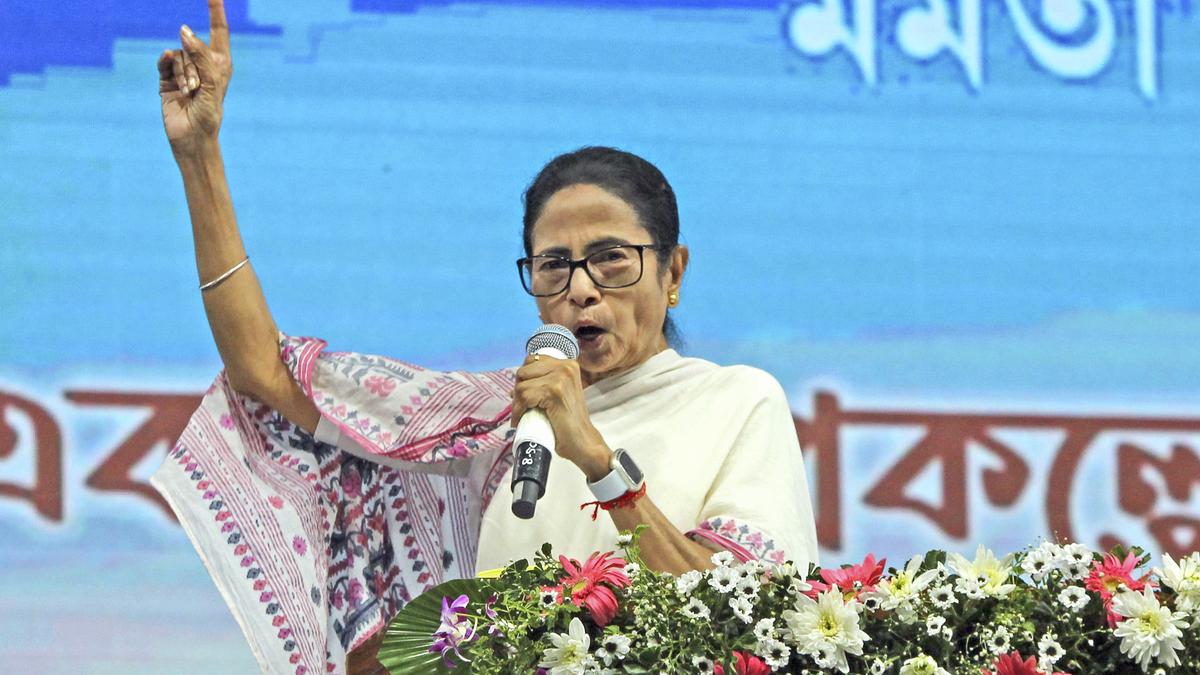 'Politics of religion': BJP criticises Mamata for ₹1.1 lakh grant to community Durga Pujas