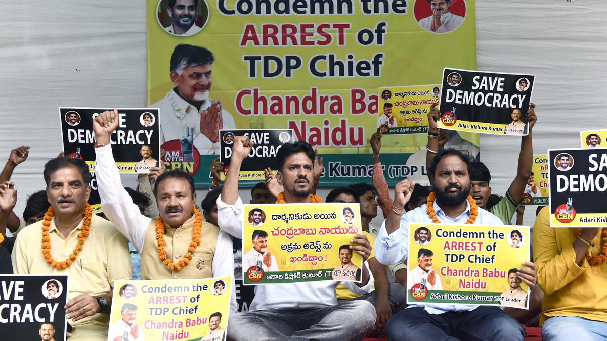 TDP leaders detained at home and near Simhachalam