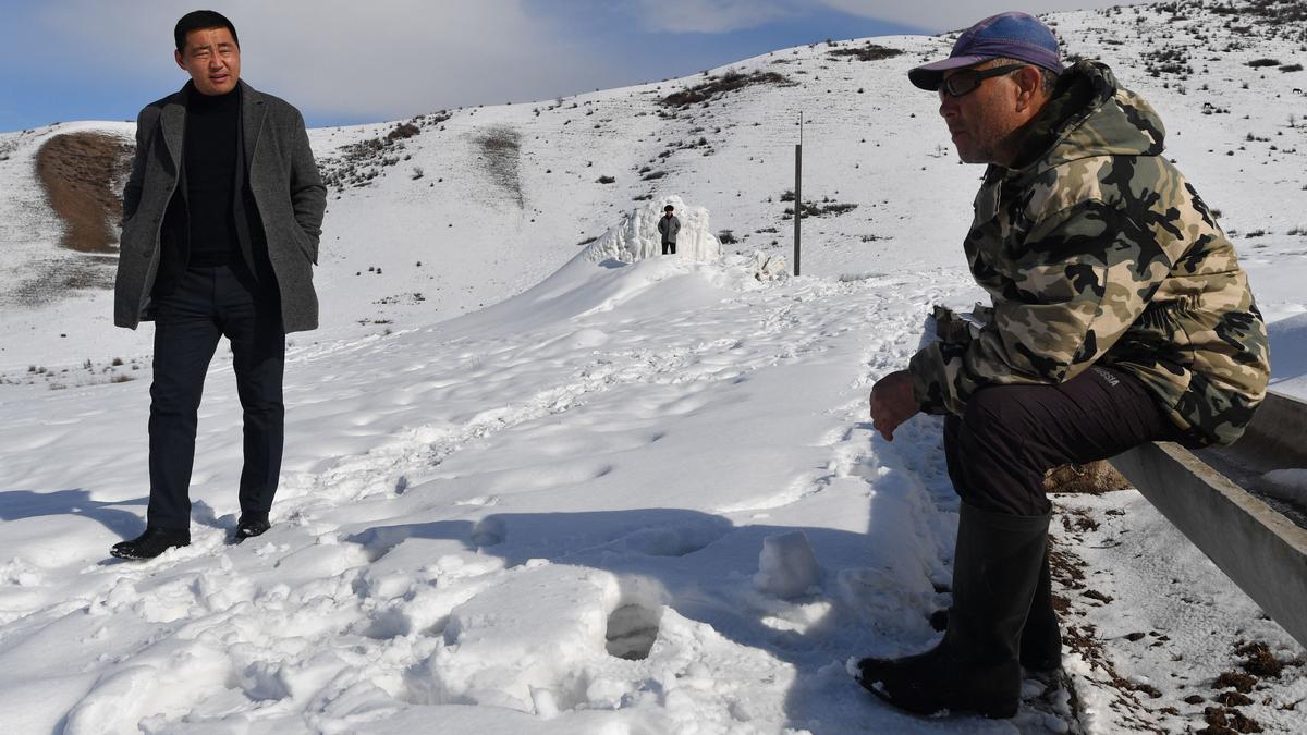 Artificial glaciers stave off drought in Kyrgyzstan