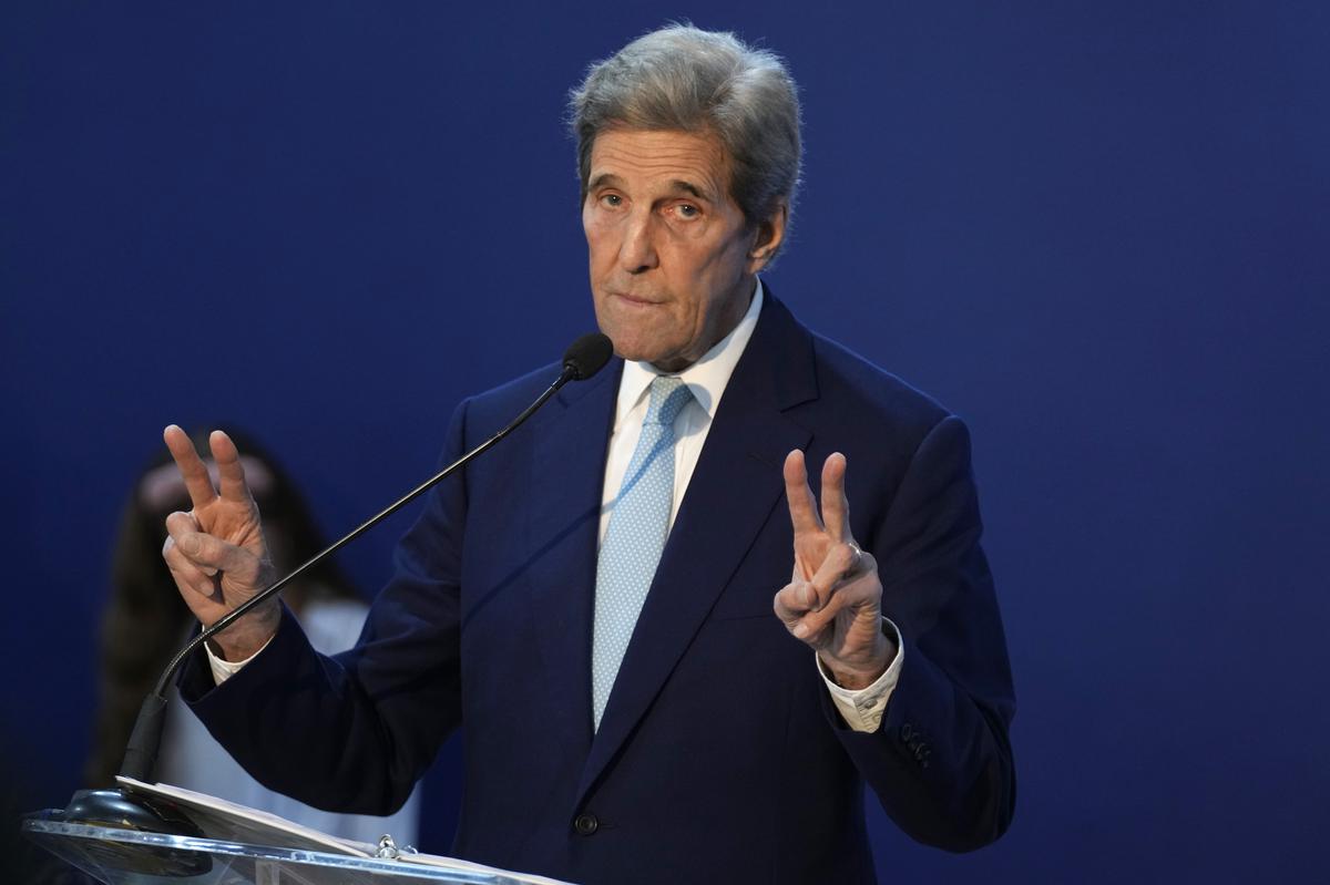 U.S. climate envoy John Kerry launches carbon offset plan