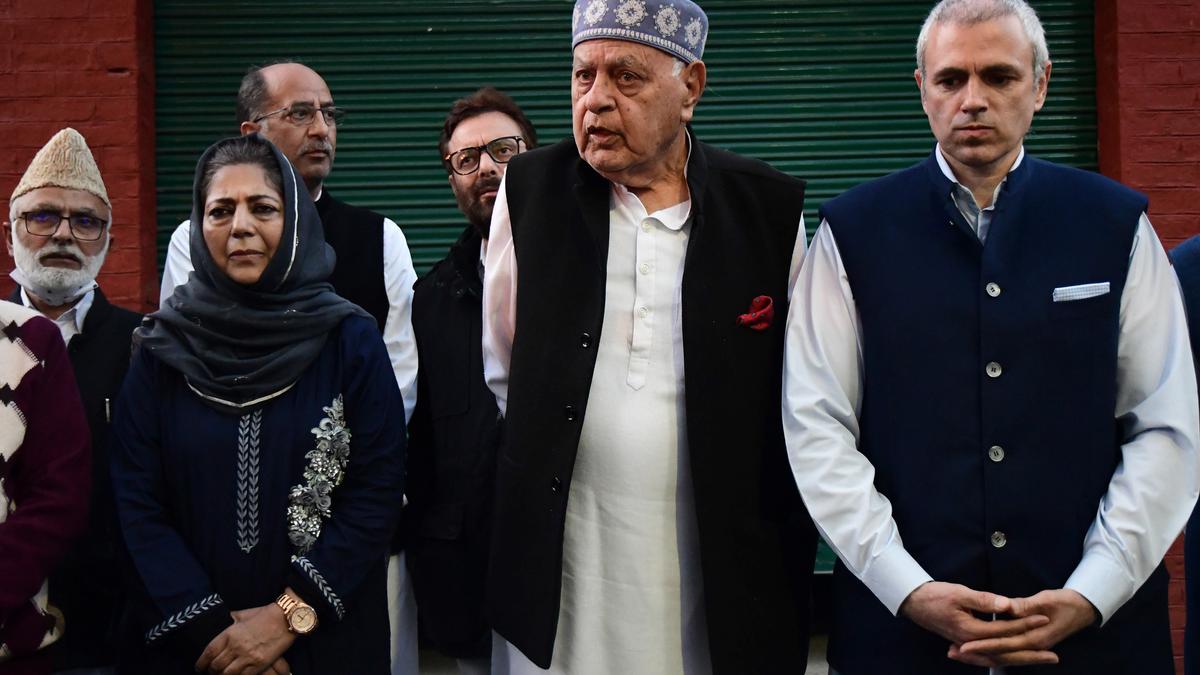 National Conference leaders meet in Srinagar as seat sharing talks with Congress remain inconclusive