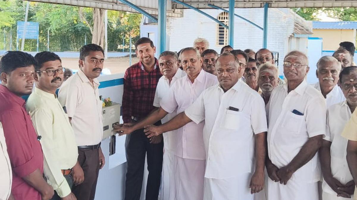 Water released into Kalingarayan canal in Erode for irrigation
