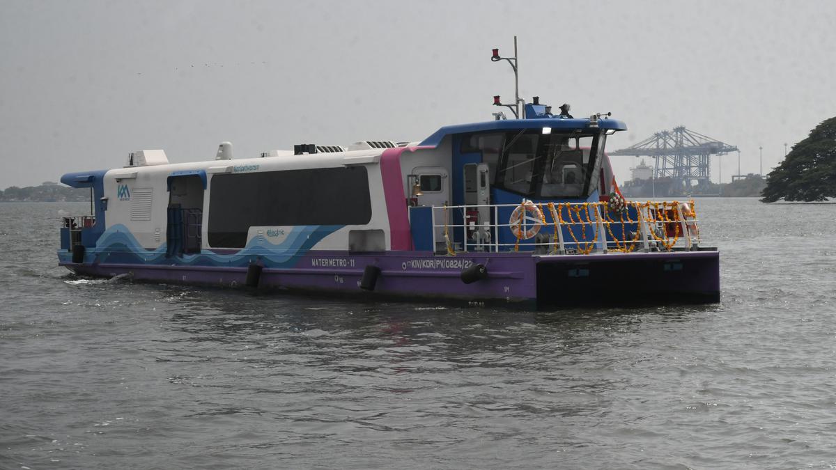 Kochi Water Metro begins service, at long last