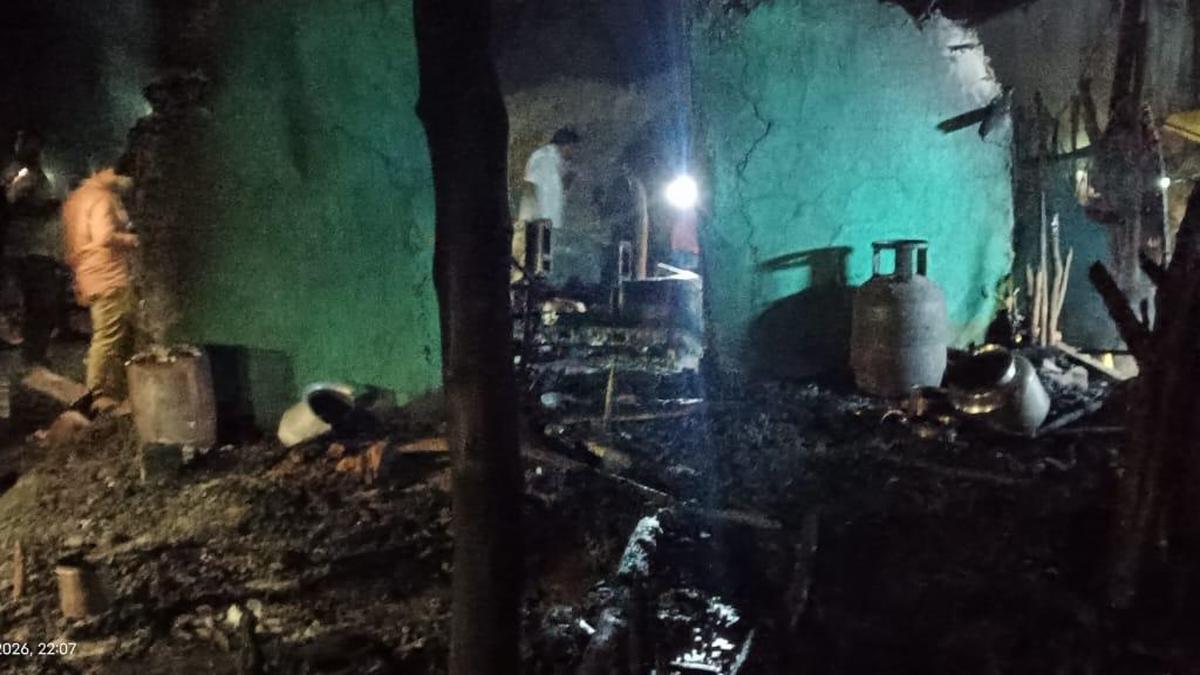 Sarlankapalle fire tragedy: leaders call for immediate relief as 38 homes destroyed