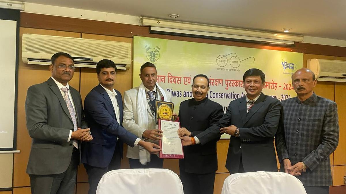 Veterinary university’s livestock research centre in Bidar gets national award