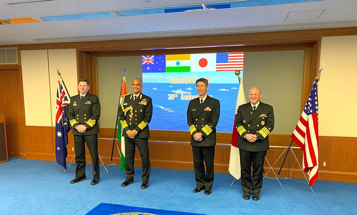 IFR ends; Malabar naval exercise gets under way in Japan