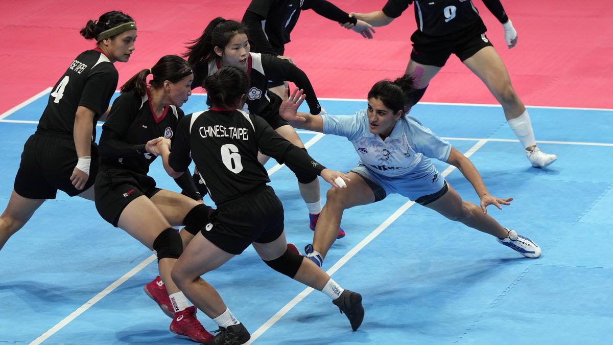 Asian Games | India claims gold in women’s kabaddi for country’s 100th medal